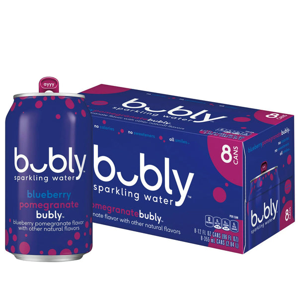 Bubly Sparkling Water Blueberry Pomegranate  - Leo Smart Traders