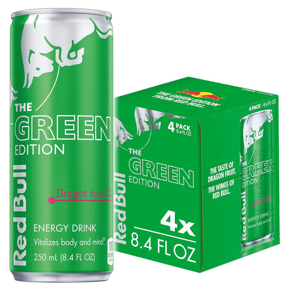 Red Bull Energy Drink, Dragon Fruit, 8.4oz (4-24 Pack)