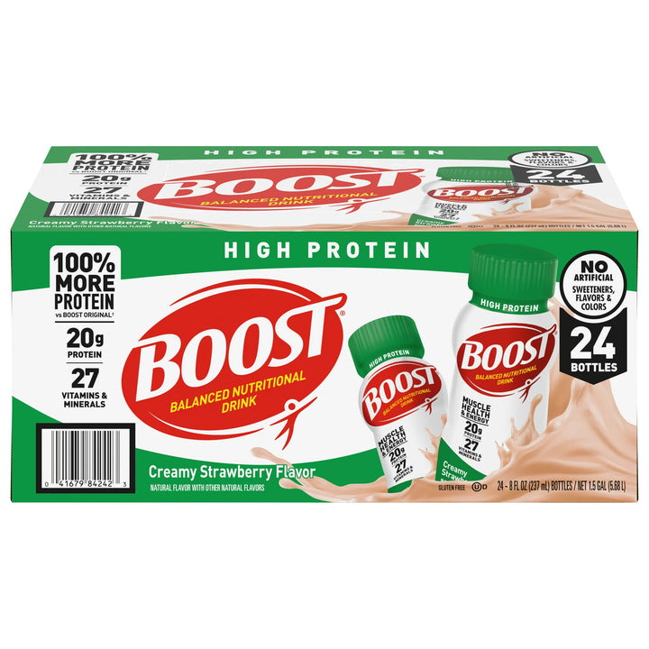 BOOST High Protein Nutritional Drink Creamy Strawberry - Leo Smart Traders