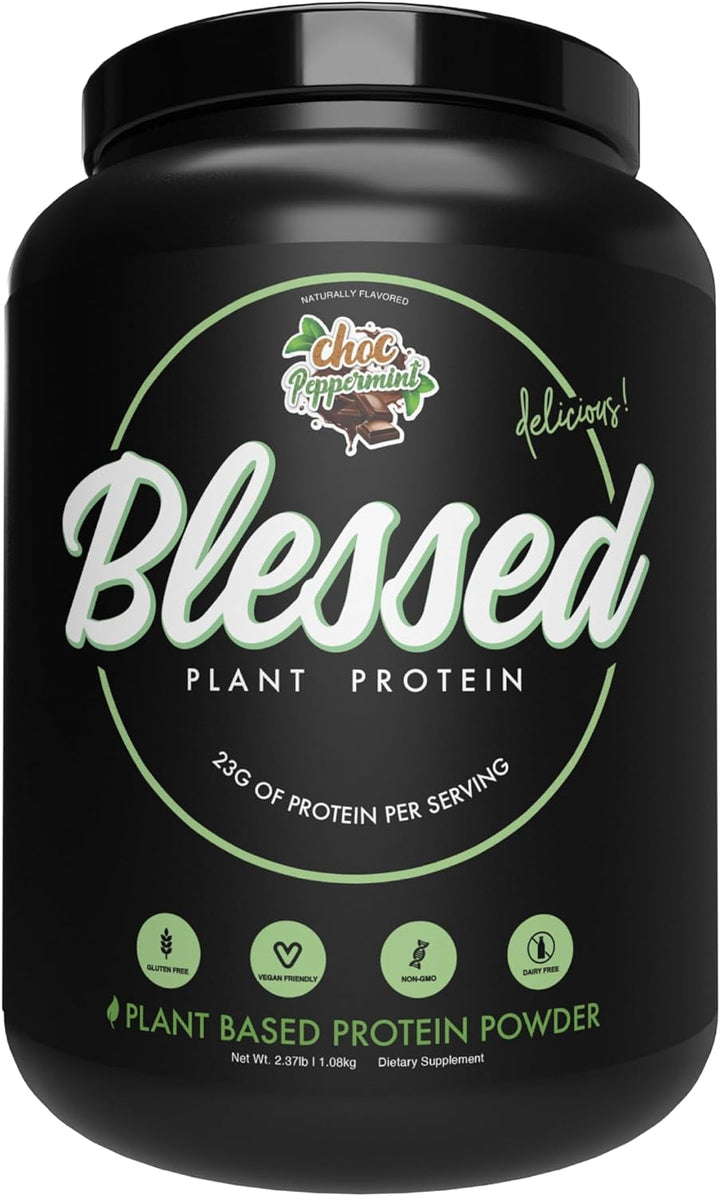 BLESSED Plant Based Protein Supplement Choc Peppermint - Leo Smart Traders