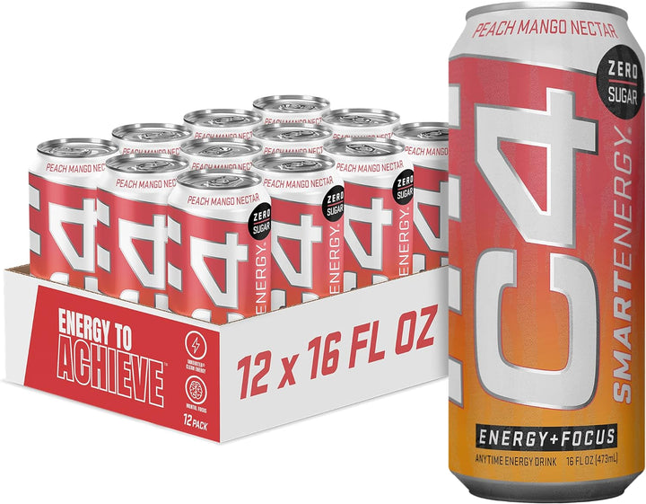 C4 Smart Energy Drink Peach Mango Nectar - Leo Smart Traders