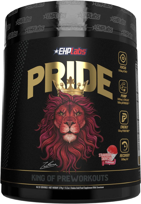 EHP Labs Pride Pre Workout Supplement - Strawberry Snowcone