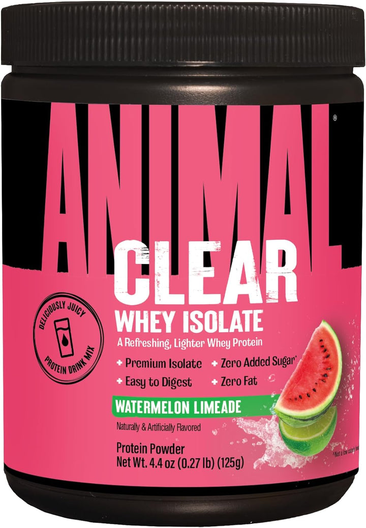 Animal Clear Whey Isolate Protein Supplement Watermelon Limeade - Leo Smart Traders 