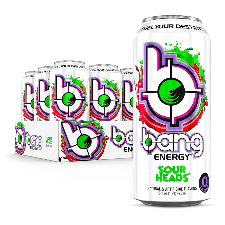 Bang Energy Drink Sour Heads - Leo Smart Traders