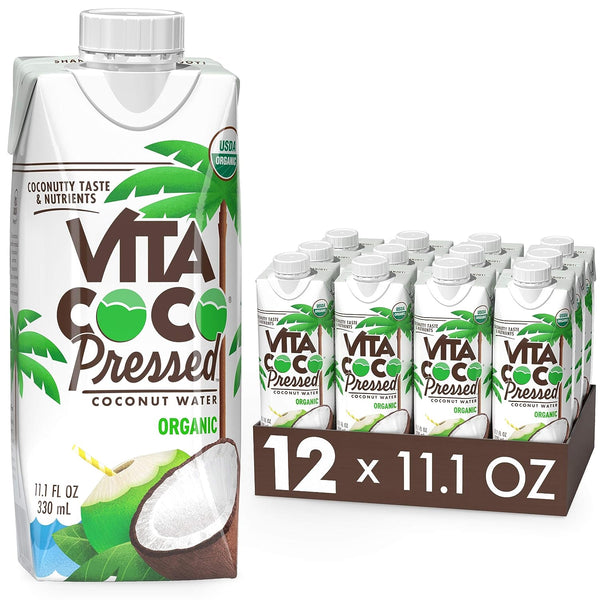 Vita Coco Organic Coconut Water, Vital Nutrients 11.1oz (12 Pack)