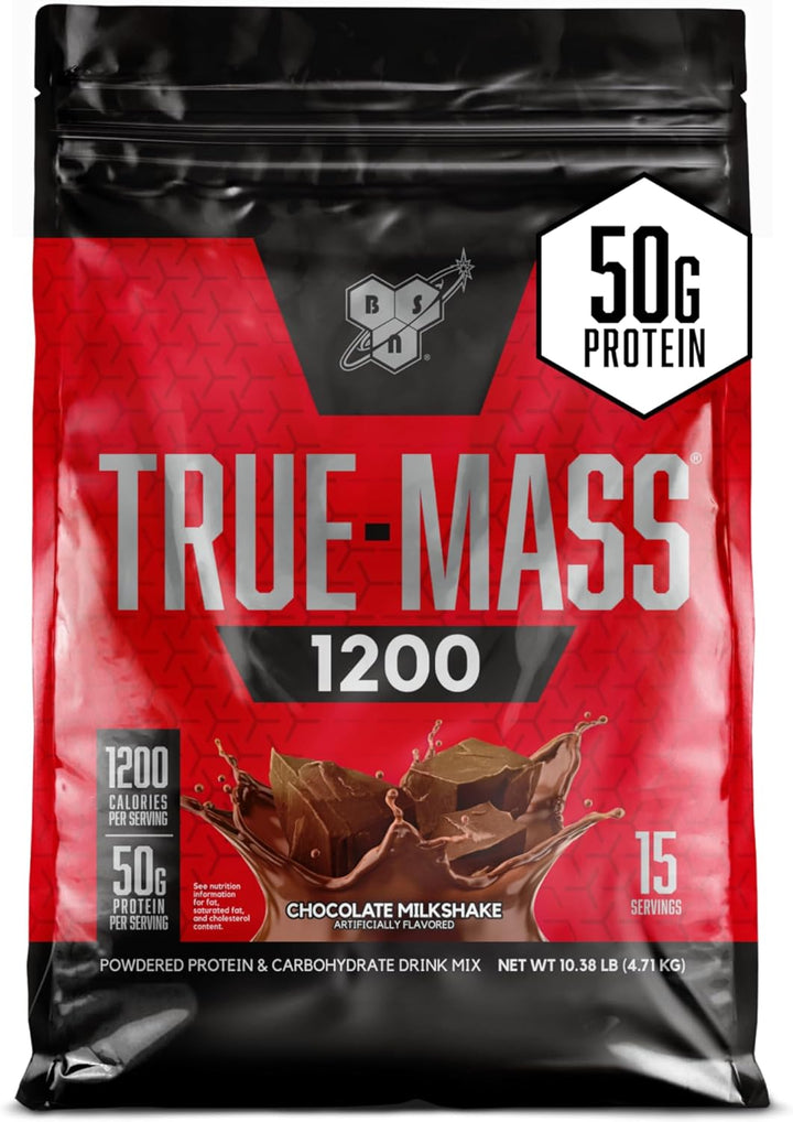 BSN TRUE-MASS Weight Gainer Chocolate Milkshake - Leo Smart Traders