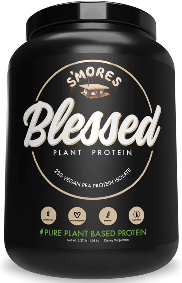 BLESSED Plant Based Protein Supplement S'Mores - Leo Smart Traders