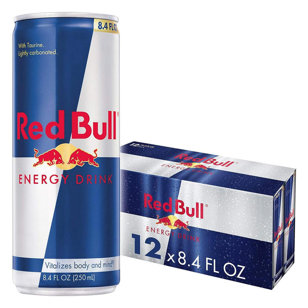 Red Bull Energy Drink, 8.4-16-20oz, (12 Pack)