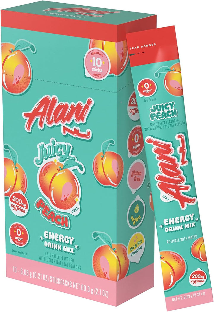 Alani Nu Energy Sticks Juicy Peach - Leo Smart Traders