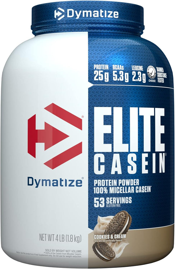 Dymatize Elite Casein Protein Powder - Cookies & Cream