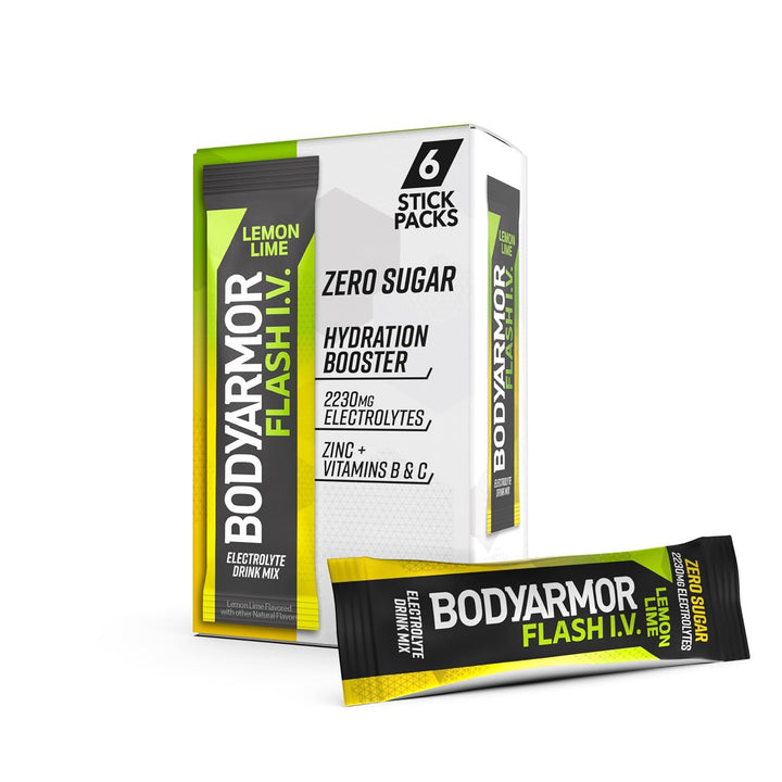 BODYARMOR Flash IV Electrolyte Packets Lemon Lime - Leo Smart Traders