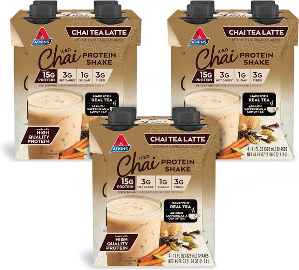 Atkins Chai Tea Iced Latte Protein Shake - Leo Smart Traders