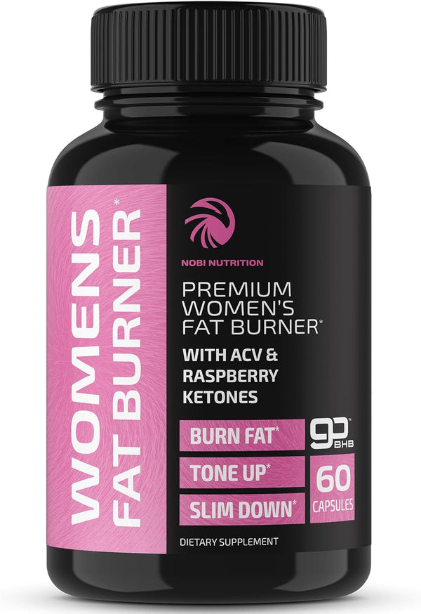 Fat Burners For Women Weight Loss Pills for Women Belly Fat Diet Pills, 60 Count