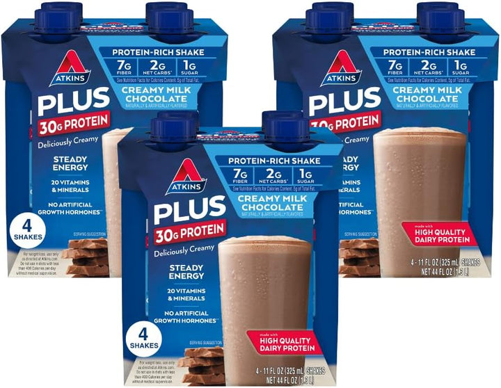 Atkins Plus Protein Shake Creamy Milk Chocolate - Leo Smart Traders