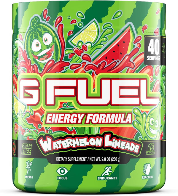 G Fuel Energy Powder, Watermelon Limeade Flavor, 9.8oz