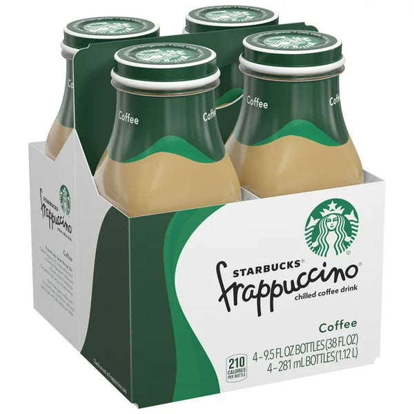 Starbucks Frappuccino Iced Coffee, 9.5oz (4 Pack)