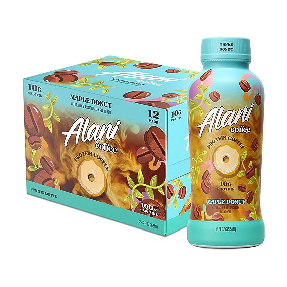 Alani Nu Protein Coffee Maple Donut - Leo Smart Traders