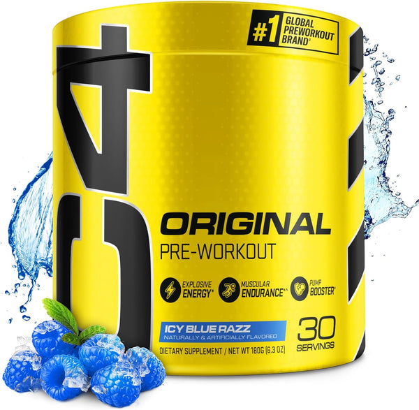 C4 Original Pre Workout ICY Blue Razz - Leo Smart Traders