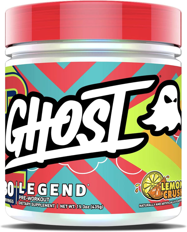 GHOST Legend V3 Pre-Workout, Lemon Crush, 30 Servings