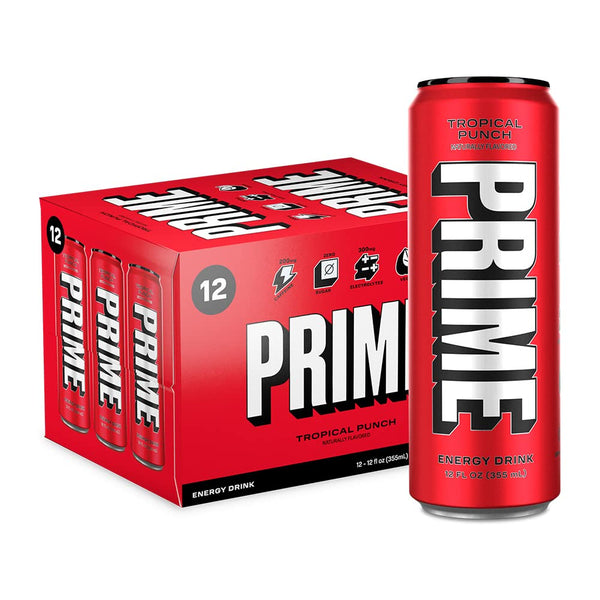 Prime Energy - Tropical Punch 12oz Can (12 Pack)