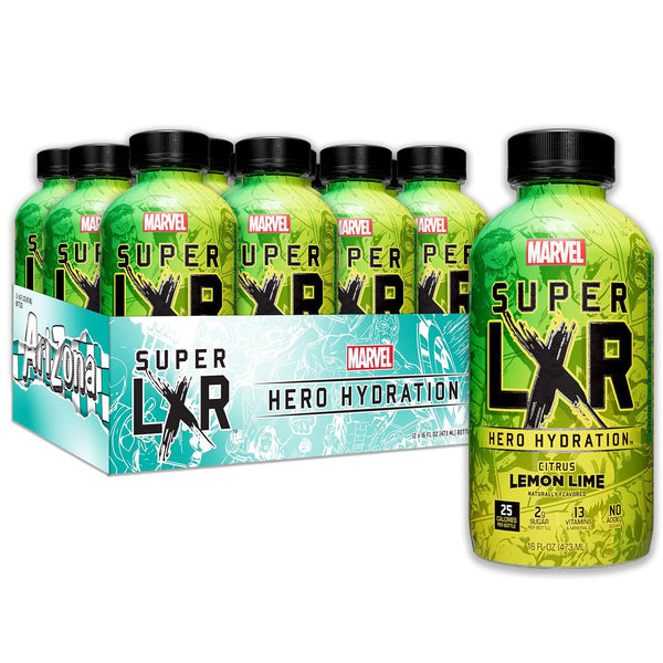 AriZona x Marvel Super LXR Hero Hydration Citrus Lemon Lime - Leo Smart Traders