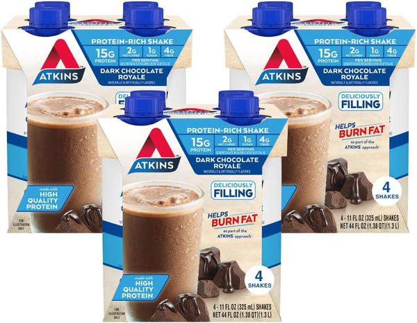 Atkins Protein Shake Dark Chocolate Royale - Leo Smart Traders