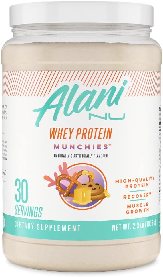 Alani Nu Whey Protein Supplement Munchies - Leo Smart Traders