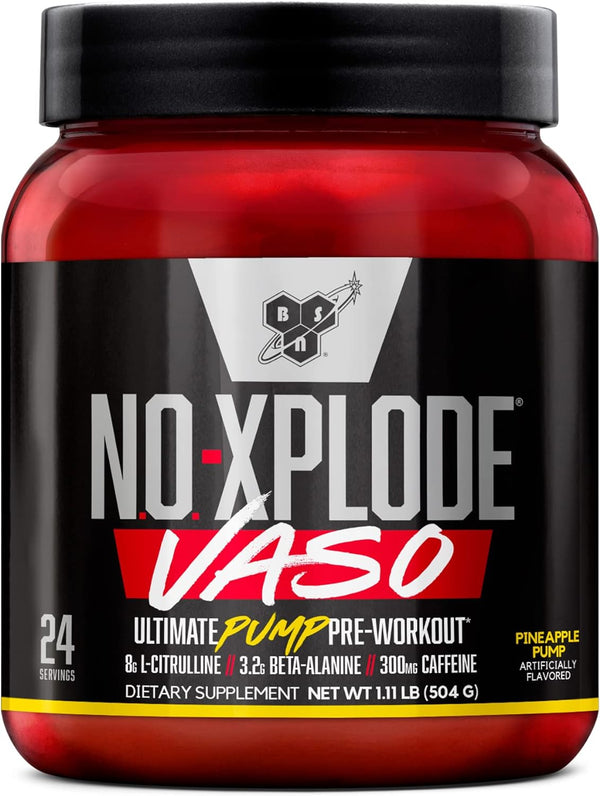 BSN N.O. XPLODE Vaso Pre Workout Powder Pineapple Pump - Leo Smart Traders