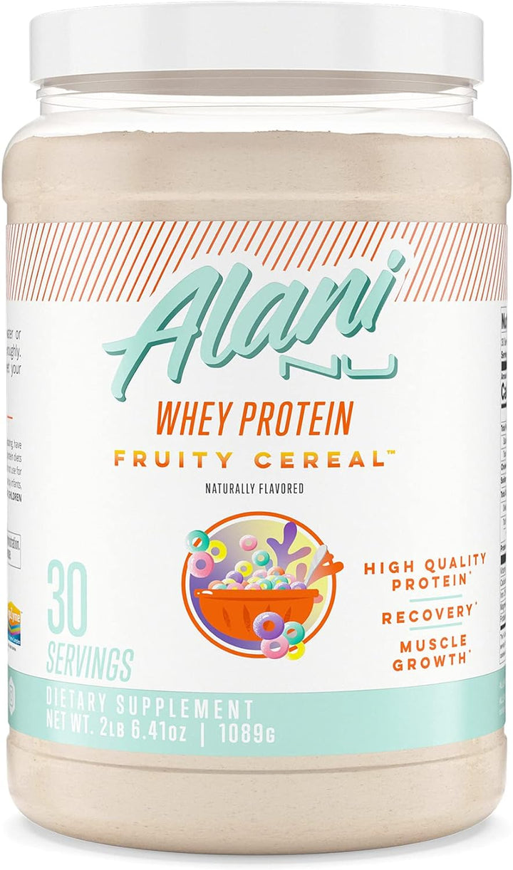 Alani Nu Whey Protein Supplement Fruity Cereal - Leo Smart Traders