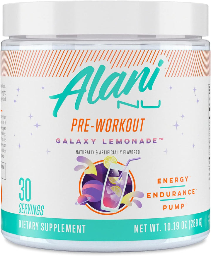 Alani Nu Pre-Workout Supplement Galaxy Lemonade - Leo Smart Traders 