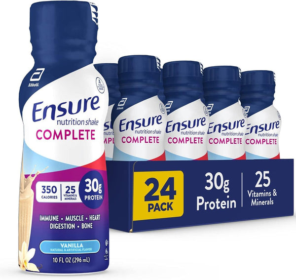 Ensure COMPLETE Nutrition Shake - Vanilla | 4-24 Pack