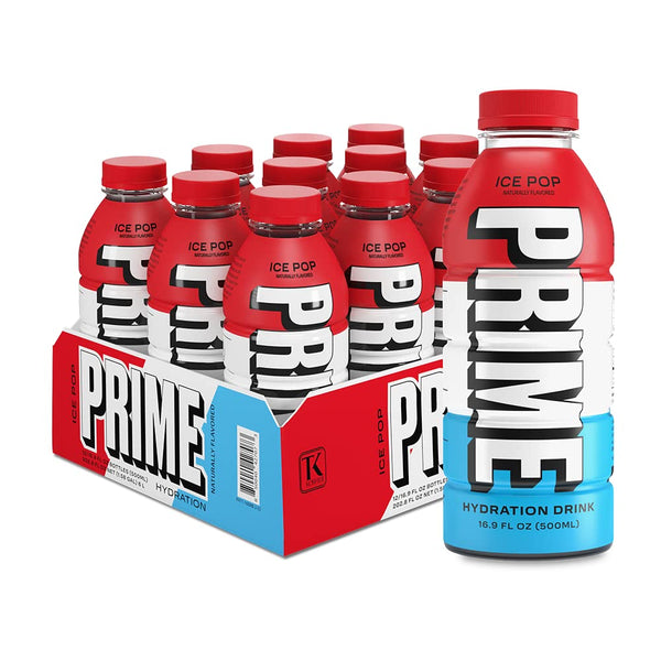 Prime Hydration - Ice Pop - 16.9oz - (12 pack)