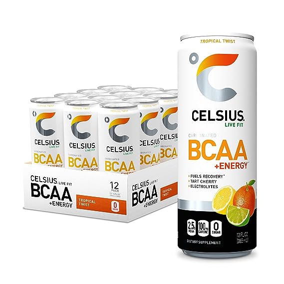 Celsius BCAA Energy Drink Tropical Twist - Leo Smart Traders