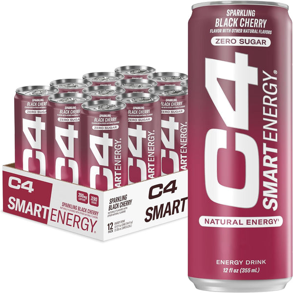 C4 Smart Energy Drink Black Cherry - Leo Smart Traders