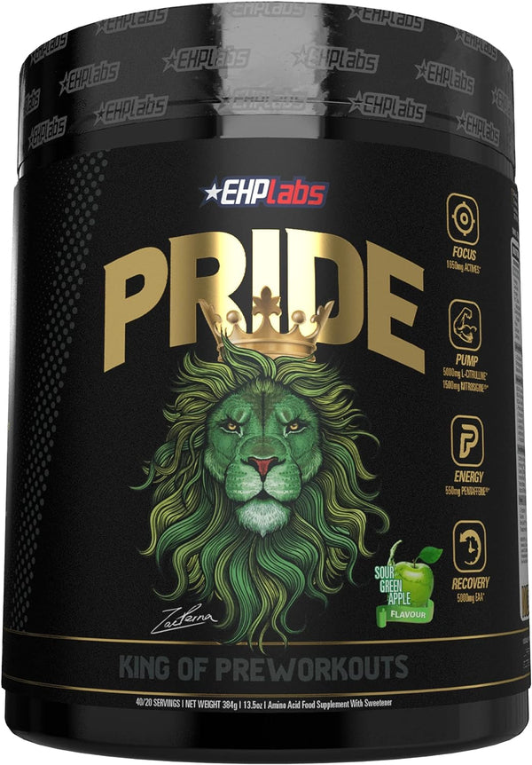 EHP Labs Pride Pre Workout Supplement - Sour Green Apple