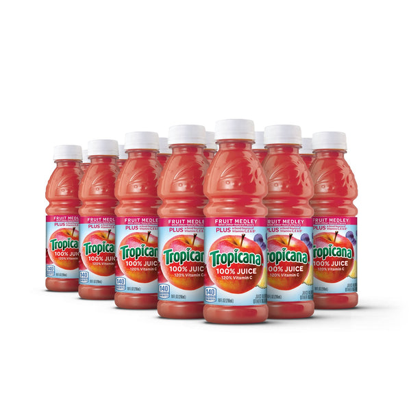 Tropicana Juice, Fruit Medley, 10oz (15 Pack)