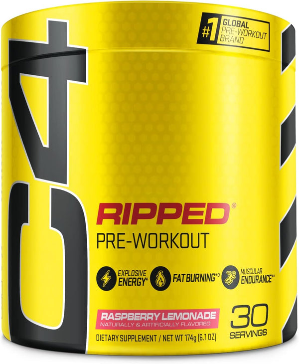 C4 Ripped Pre Workout Raspberry Lemonade - Leo Smart Traders