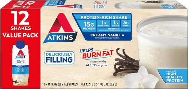 Atkins Protein Shake Creamy Vanilla - Leo Smart Traders