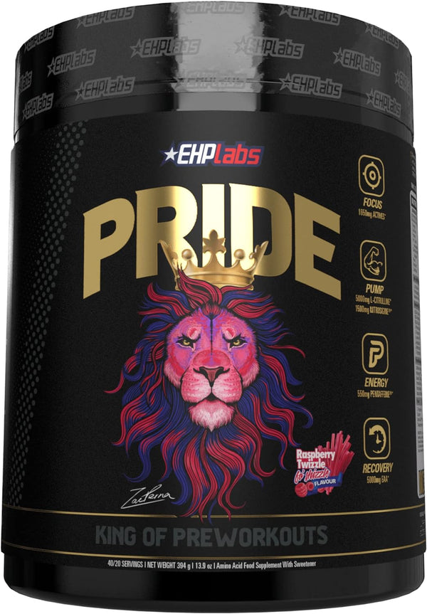 EHP Labs Pride Pre Workout Supplement - Raspberry