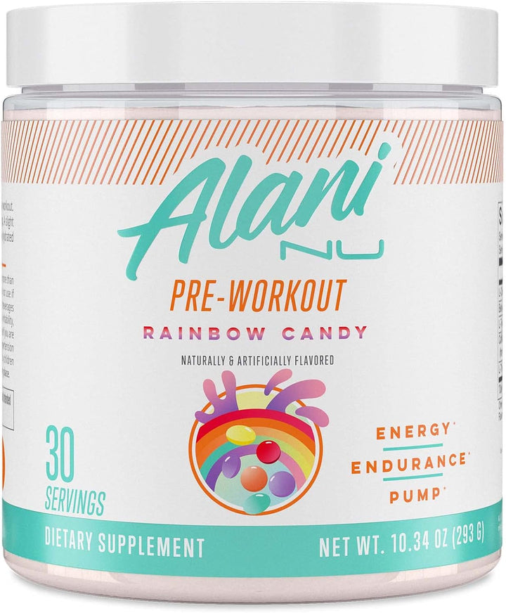 Alani Nu Pre-Workout Supplement Rainbow Candy - Leo Smart Traders