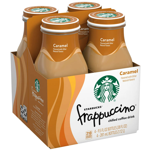 Starbucks Frappuccino Iced Coffee, 9.5oz (4 Pack)