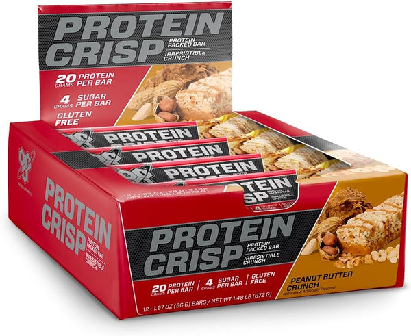 BSN Protein Crisp Bar Peanut Butter Crunch - Leo Smart Traders