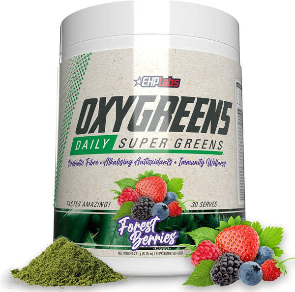 EHPlabs OxyGreens Super Greens Powder - Forest Berries