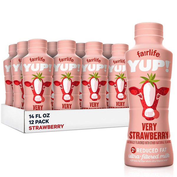 Fairlife Very Strawberry Flavor, 14 Fl Oz (Pac-k of 12)