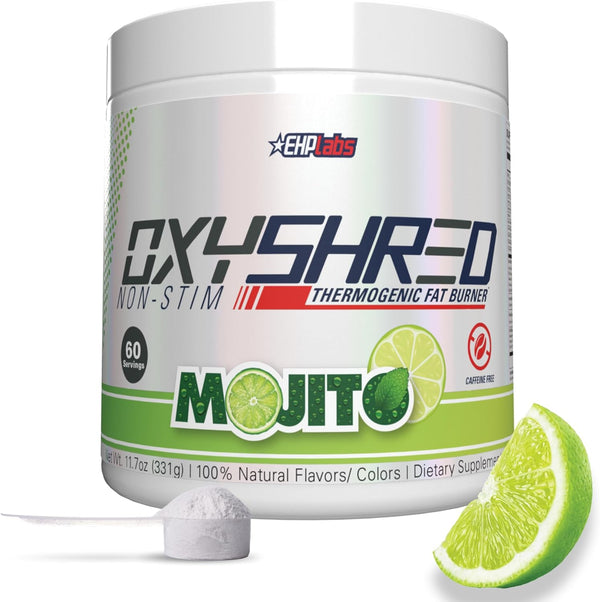 EHPlabs OxyShred Non Stimulant Thermogenic Pre Workout Powder - Mojito