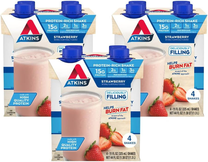 Atkins Protein Shake Strawberry - Leo Smart Traders