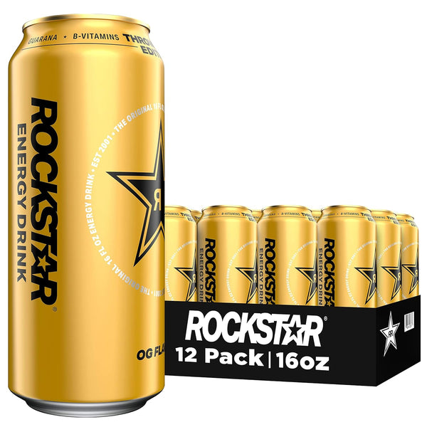 Rockstar Energy Drink Throwback Edition - O.G | 12 Pack