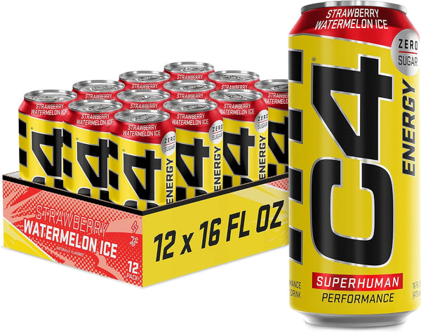 C4 Energy Drink Strawberry Watermelon Ice - Leo Smart Traders