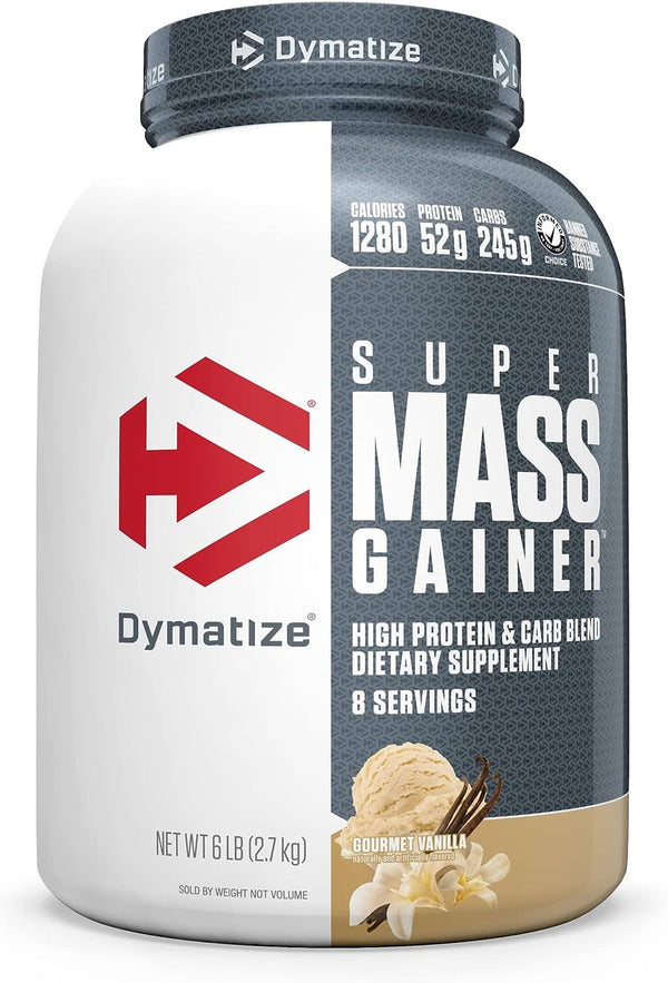 Dymatize Super Mass Gainer Protein Powder - Gourmet Vanilla