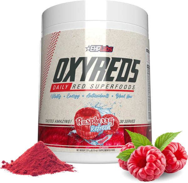 EHPlabs OxyReds Superfood Beets Powder - Raspberry Refresh